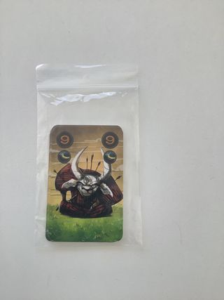 Carta Promo Minotauro CLAIM