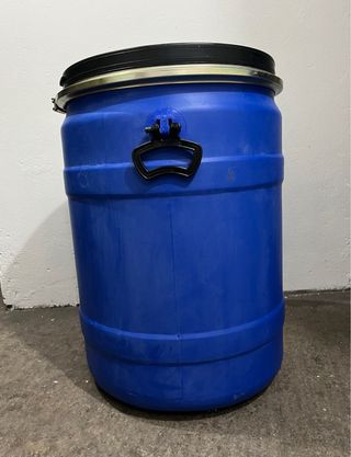 Bidón de plástico de 120L