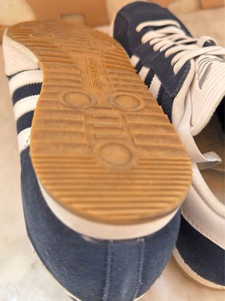 Zapatillas Adidas Samba Azul y Blanco