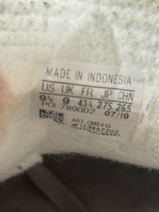 Zapatillas Adidas Samba Azul y Blanco