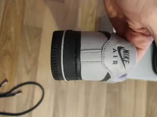 Nike Air Force 1 Talla 35 Gris/Negro