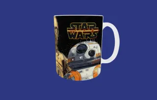 Tres Tazas  cerámica Star Wars Yoda