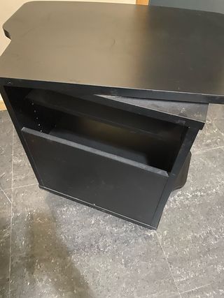 Mesa TV madera de 70 x 70 y 50 ( fondo) giratoria!