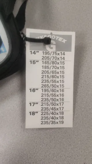 Cadenas de tela para nieve FIX & GO TEX