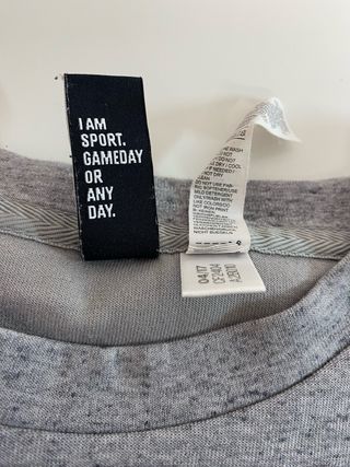 Sudadera Adidas Gris Talla L