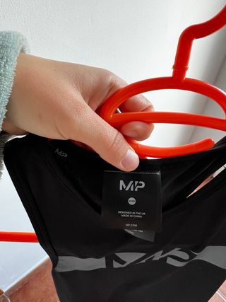 Camiseta Myprotein Negra