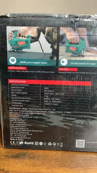 Sierra de calar HYCHIKA 800W