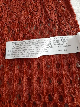 Top Zara Encaje Talla M