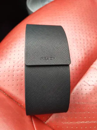 Occhiali da sole Prada trasparenti nuovi