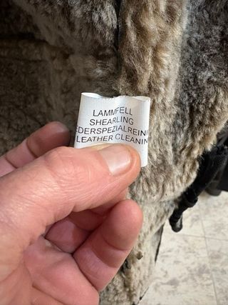 Cappotto Montone Shearling Vera Pelle vintage