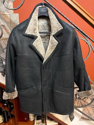 Cappotto Montone Shearling Vera Pelle vintage