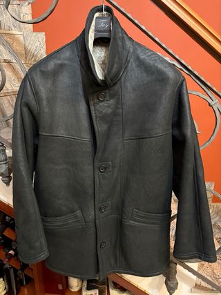 Cappotto Montone Shearling Vera Pelle vintage