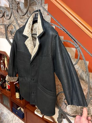 Cappotto Montone Shearling Vera Pelle vintage