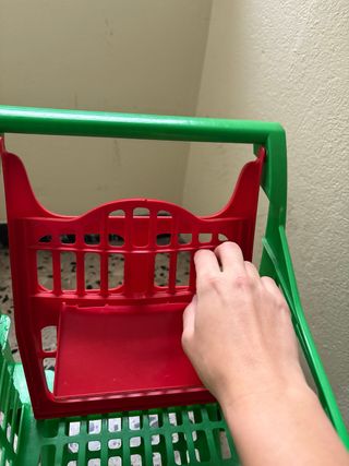 Carrito de supermercado de juguete