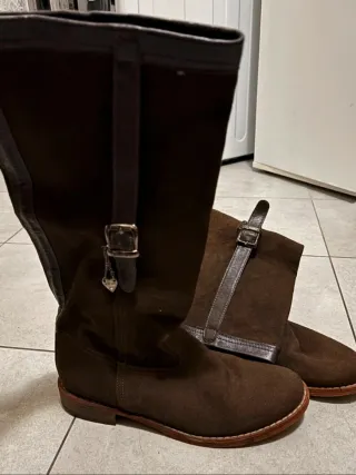 Stivali marroni Twin Set - misure in descrizione