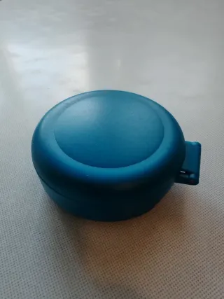 Orologio sveglia da viaggio blu