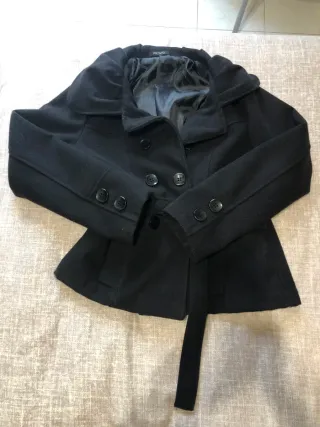 Cappotto donna nero