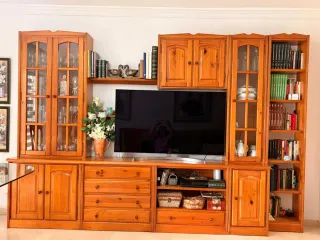 Conjunto Muebles Salón Madera