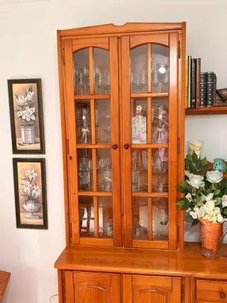 Conjunto Muebles Salón Madera