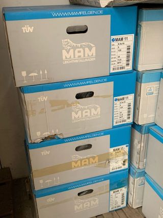 4 LLANTAS mam11 germany 8.5X19 5X120 et35