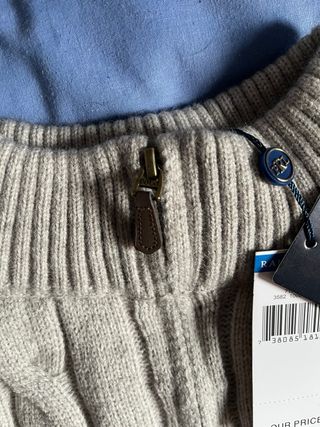 Jersey Polo Ralph Lauren Talla S Gris Cable Knit