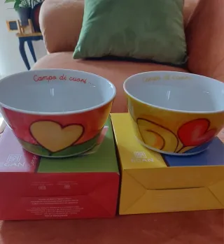 Coppette/Tazze Egan Cuori Ceramica