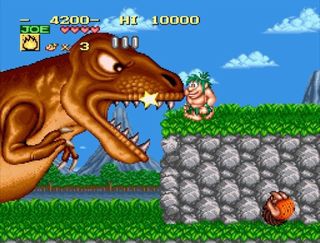 Joe & Mac SNES USA NTSC