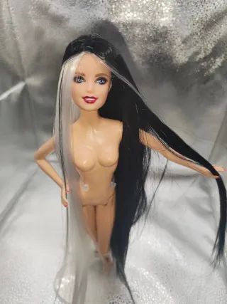 Barbie Holiday Muse OOAK Custom Reroot