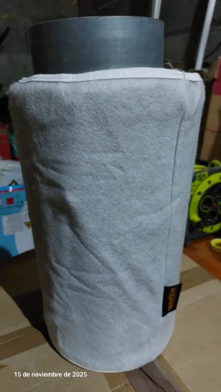 Extractores de aire para indoor, 20 m tubo insonor