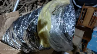 Extractores de aire para indoor, 20 m tubo insonor