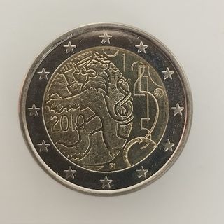 🇫🇮 2€ Finlandia 2010 Monedas y billetes