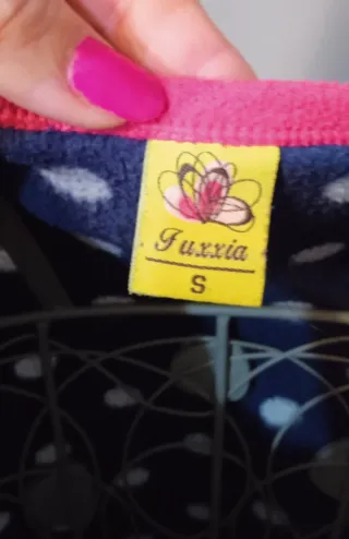 Pijama franela azul y rosa