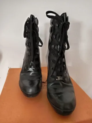 Stivaletti Tod's Pelle Nera N.38