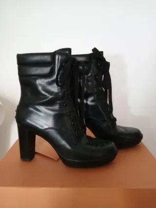 Stivaletti Tod's Pelle Nera N.38