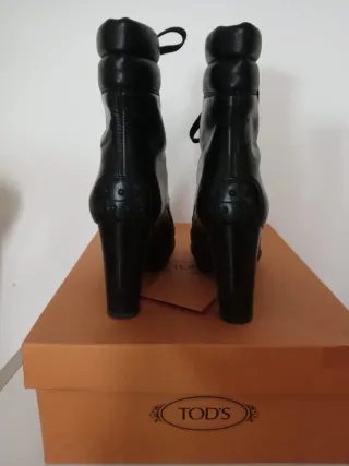 Stivaletti Tod's Pelle Nera N.38