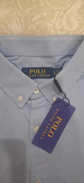 Camisa Polo Ralph Lauren Talla L Azul