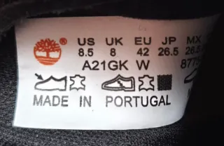 Botas Timberland Negras Hombre Talla 42 Camu