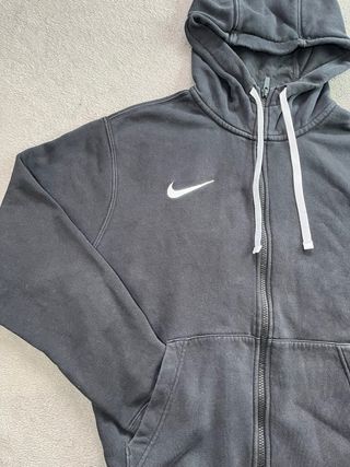 Sudadera Nike Gris con Cremallera