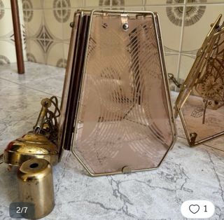 Lámpara de techo cristal