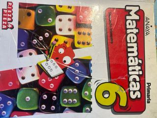 Libros Sexto Primaria Matemáticas Anaya