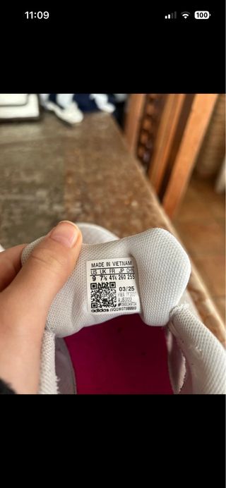 Zapatillas Adidas Blancas y Rosas