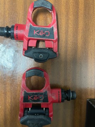 Pedales Look Keo Rojos