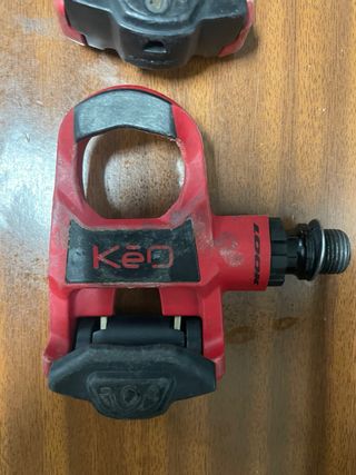Pedales Look Keo Rojos