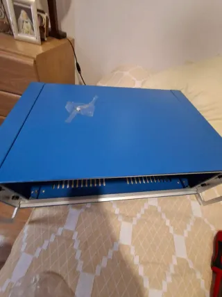 Rack para 3 aparatos metalico co azas