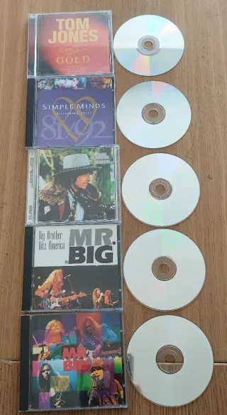 15 CDs Rock PRECIO LIQUIDACION 3€