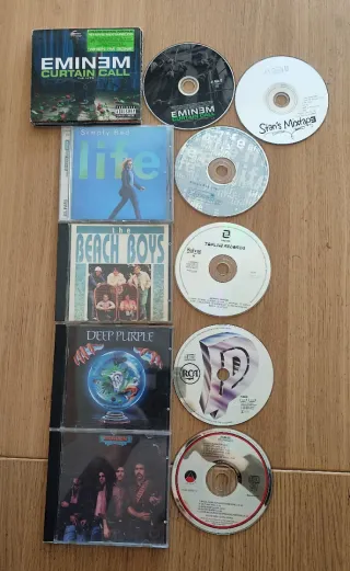 15 CDs Rock PRECIO LIQUIDACION 3€