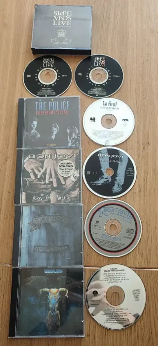 15 CDs Rock PRECIO LIQUIDACION 3€