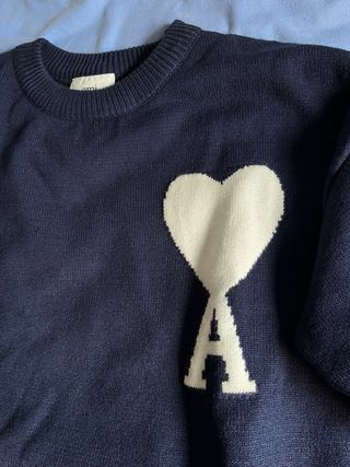 Jersey AMI Paris azul marino talla S