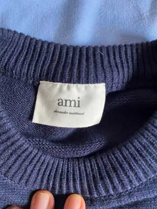 Jersey AMI Paris azul marino talla S