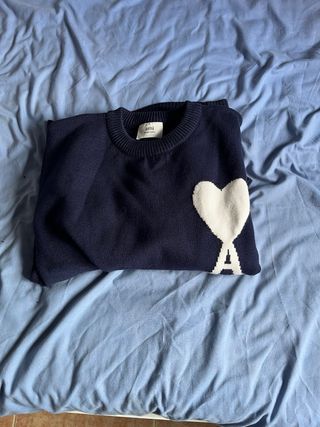 Jersey AMI Paris azul marino talla S